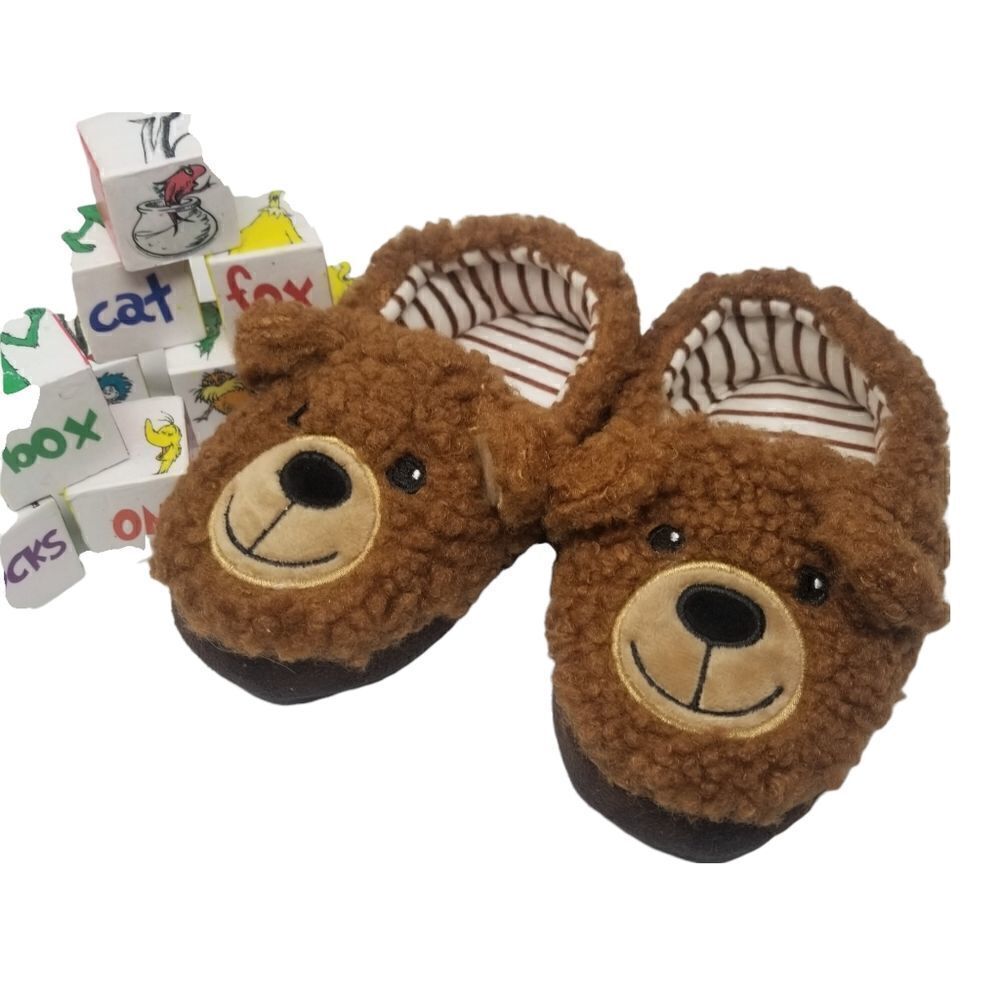 NWOT Brown Alpine Bear Slippers